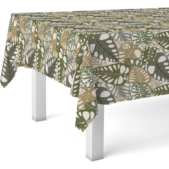 MANTEL HULE FILO VERDE 250X140 CM - Imagen 2