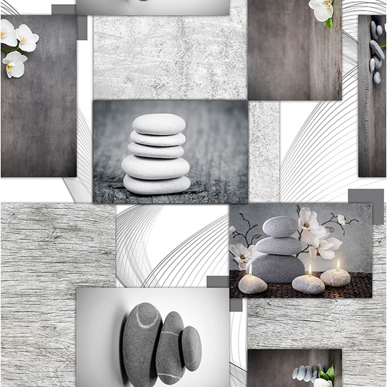 MANTEL HULE ZEN STONES 240X140 ÚNICO - Imagen 3