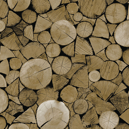 MANTEL HULE TRUNKS MARRÓN 300X140 CM - Imagen 3