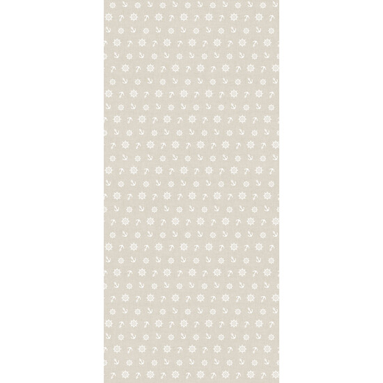 MANTEL RESINADO ANCORA BEIGE 220X140 CM - Imagen 3