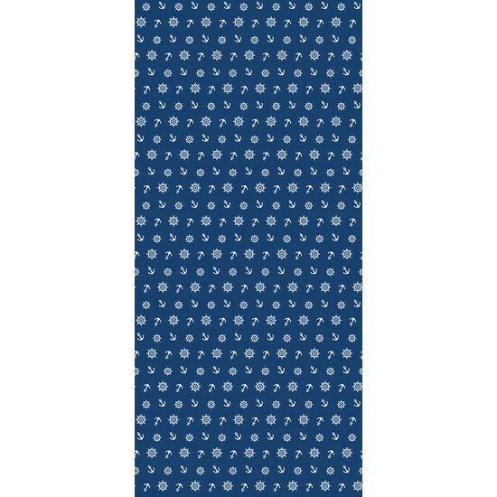 MANTEL RESINADO ANCORA AZUL 250X140 CM - Imagen 3