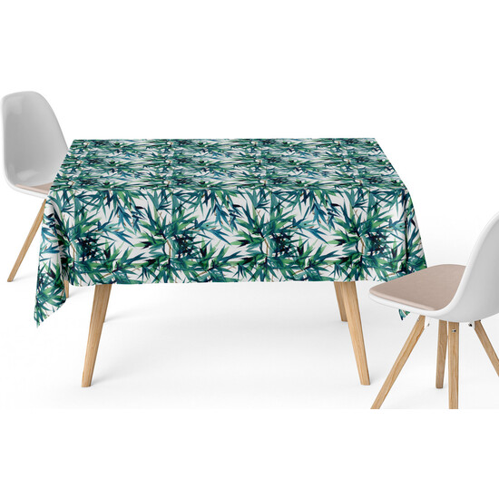 MANTEL RESINADO CASERTA AZUL 300X140 CM - Imagen 2