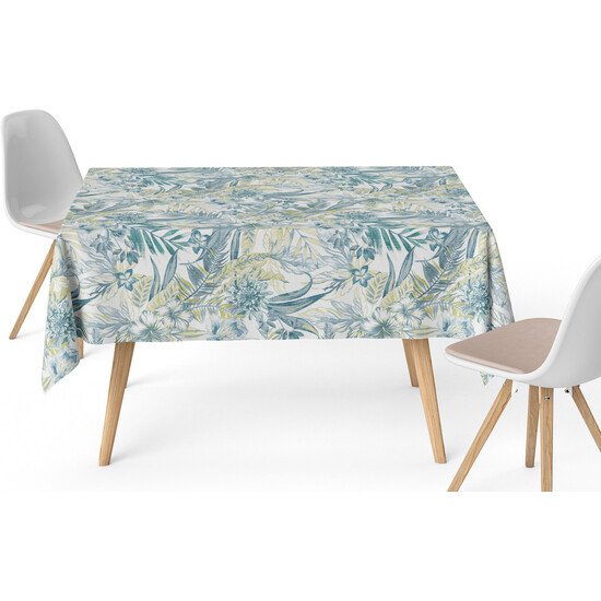 MANTEL RESINADO DANUBIO AZUL 180X140 CM - Imagen 2