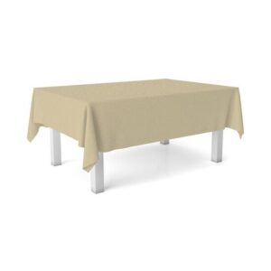 MANTEL HULE TER 140 REDONDO BEIGE