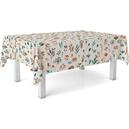 MANTEL HULE GARDEN BEIGE 140X140 CM