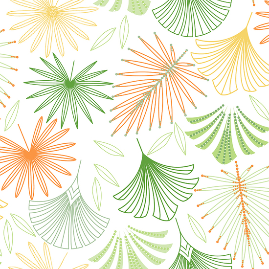 MANTEL HULE PALMITO VERDE 180X140 CM - Imagen 3