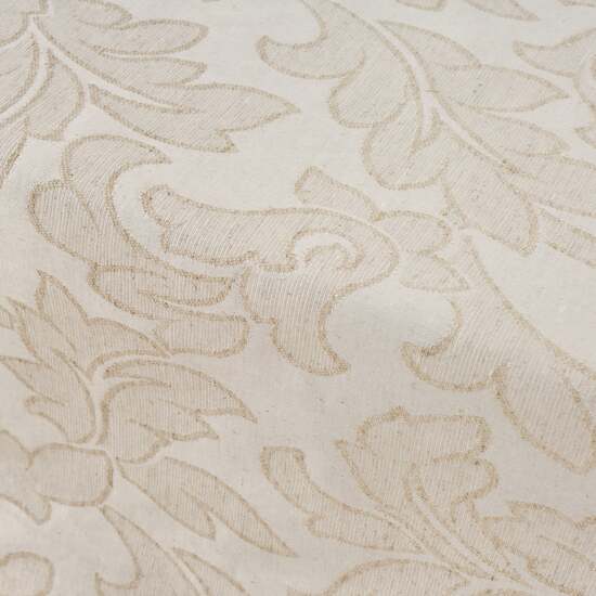 MANTEL ANTIMANCHAS JACQUARD MODELO ACACIA 3233 LINO 160X160 CM - Imagen 4