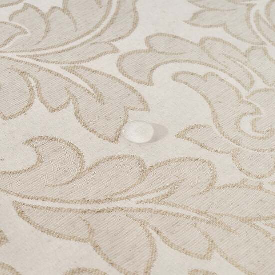 MANTEL ANTIMANCHAS JACQUARD MODELO ACACIA 3233 LINO 160X160 CM - Imagen 6