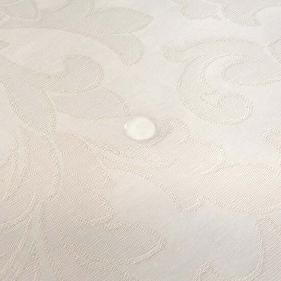 MANTEL ANTIMANCHAS JACQUARD MODELO ACACIA 3233 CRUDO 250X160 CM - Imagen 5