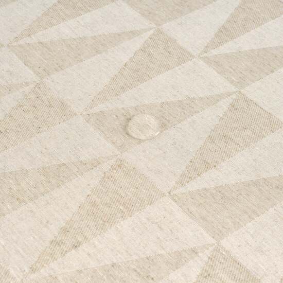 MANTEL ANTIMANCHAS JACQUARD MODELO ALAMO 3780 LINO 160X160 CM - Imagen 5