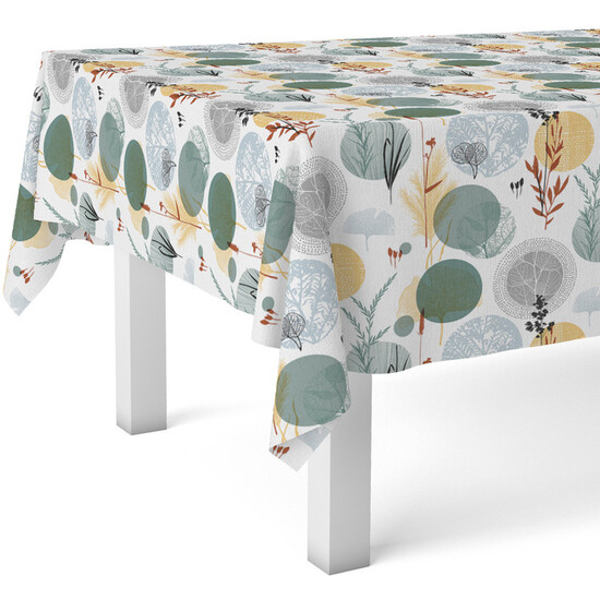 MANTEL HULE SIENA VERDE 300X140 CM - Imagen 2