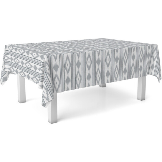 MANTEL HULE MALLORQUÍ GRIS 250X140 CM