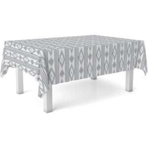 MANTEL HULE MALLORQUÍ GRIS 220X140 CM