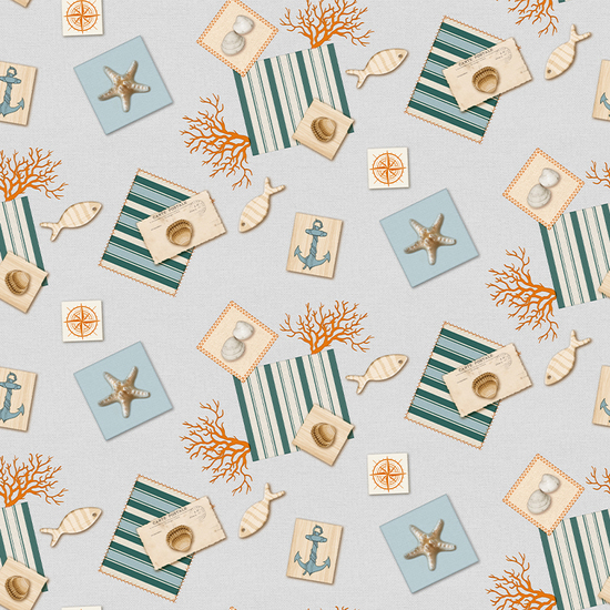 MANTEL HULE RECIFE AZUL 180X140 - Imagen 3