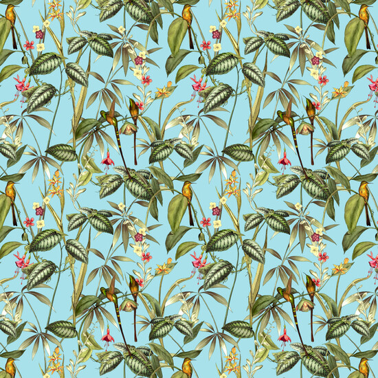 MANTEL HULE AMAZONAS AZUL 300X140 - Imagen 3