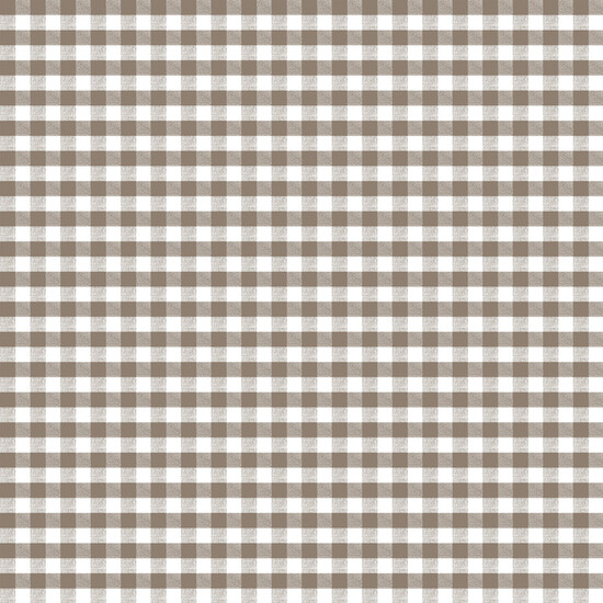 MANTEL HULE VICHY TAUPE 140X140 - Imagen 3